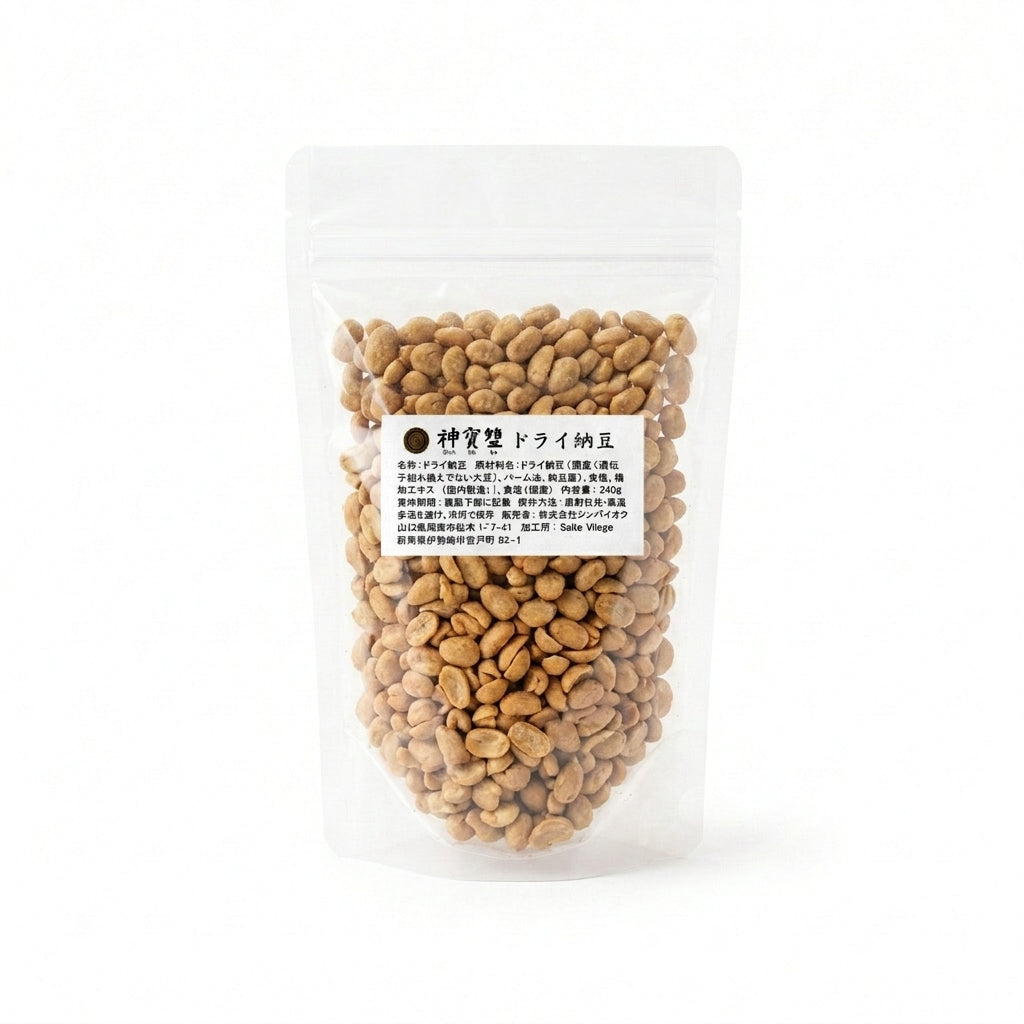 神寶鹽ドライ納豆小 (120g)